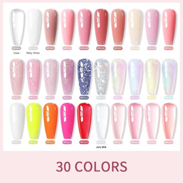 Born Pretty 5 in 1 No Sticky Acrylic Extension Gel Nail Art Born Pretty 5 in 1 No Sticky Acrylic Extension Gel Nail Art