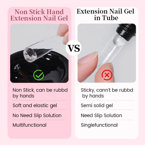 Born Pretty 5 in 1 No Sticky Acrylic Extension Gel Nail Art Born Pretty 5 in 1 No Sticky Acrylic Extension Gel Nail Art