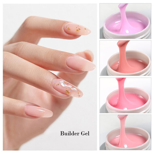 Bulk 15g Builder Gel Nail Acrylic Extension Hard Gel for Nails Bulk 15g Builder Gel Nail Acrylic Extension Hard Gel for Nails