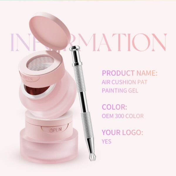 Bulk 24 Colors Ombre Gel Pot Painting for Nail Art Set