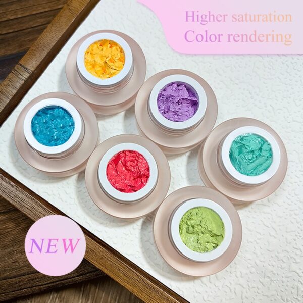 Bulk 24 Colors Ombre Gel Pot Painting for Nail Art Set