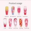 Bulk 24 Colors Ombre Gel Pot Painting for Nail Art Set