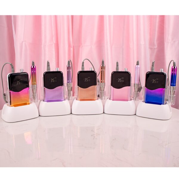 Bulk 35000RPM Cordless Rechargeable Professional Nail Drill