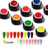 Bulk 9 Colors UV Stamping Gel Polish for Nail Art Decoration Bulk 9 Colors UV Stamping Gel Polish for Nail Art Decoration