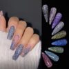Bulk Glitter Disco Gel Polish Reflective Soak Off UV Gel Bulk Glitter Disco Gel Polish Reflective Soak Off UV Gel