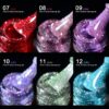 Bulk Glitter Disco Gel Polish Reflective Soak Off UV Gel Bulk Glitter Disco Gel Polish Reflective Soak Off UV Gel