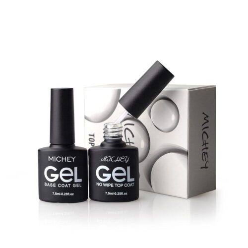 Bulk HEMA-Free Clear Gel Polish High Gloss Top & Base Coat