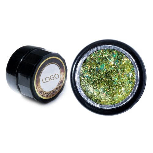 Diamentowy brokat żelowy lakier do paznokci Platinum OEM hurtowo luzem