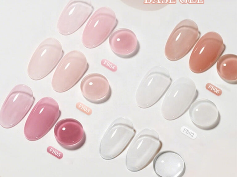 Fiberglass Rubber Base Coat Clear Pink Color