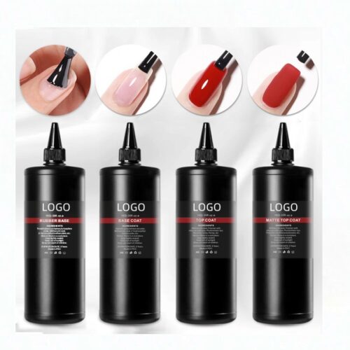Long-Lasting UV Gel Base & Top Coat for Nail Polish, 1KG