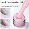 OEM Wholesale Private Label 15ml Pink Glitter Gel Polish