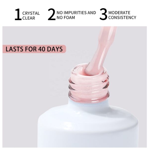 Private Label Rubber Base Gel Polish 78 Colors HEMA Free B2B