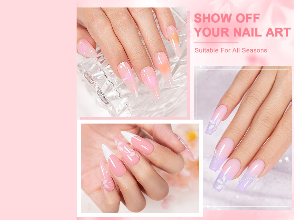 Standard Hema Free Hard Gel High Quality 5 in 1 Vegan Gel Builder