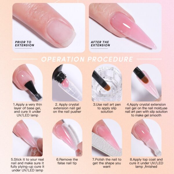 Оптовая продажа 15ml акригеля поли геля ногтя UV полигеля для ногтя B2B Оптовая продажа 15ml акригеля поли геля ногтя UV полигеля для ногтя B2B