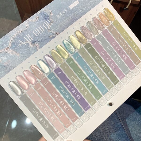 Wholesale 16-Color Crystal Cat Eye Magnetic Gel Polish Kit Wholesale 16-Color Crystal Cat Eye Magnetic Gel Polish Kit