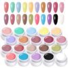 Wholesale 20 Colors Gradient Ombre Nail Gel Soak-Off for B2B