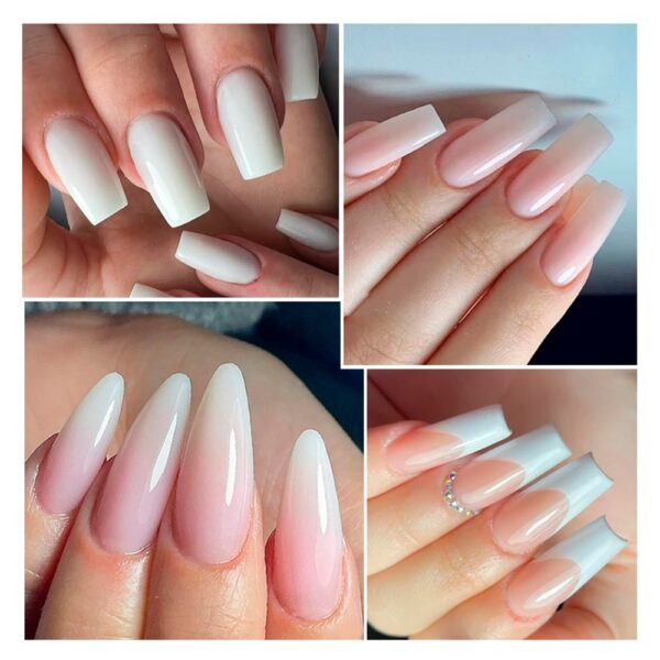 Hurtownia 30ml Solid Poly Nail Gel Jar UV Builder Control Gel