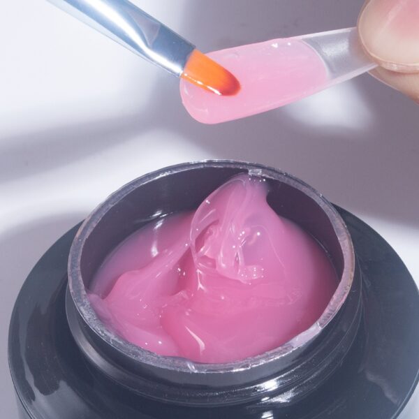 Hurtownia 30ml Solid Poly Nail Gel Jar UV Builder Control Gel