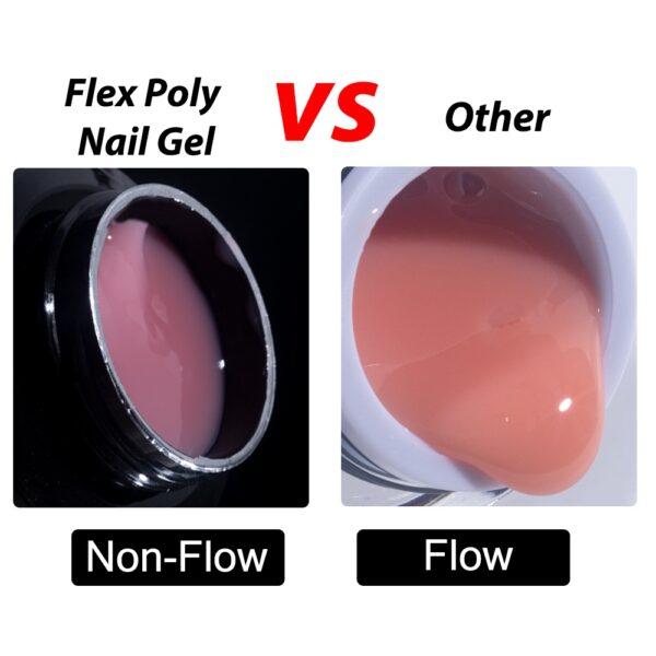 Hurtownia 30ml Solid Poly Nail Gel Jar UV Builder Control Gel