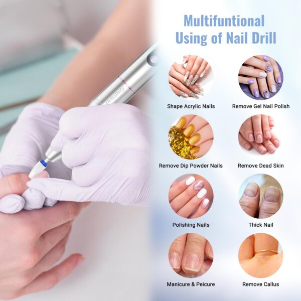 紫外線充満基盤が付いている卸し売り35000RPMのコードレス釘ドリル