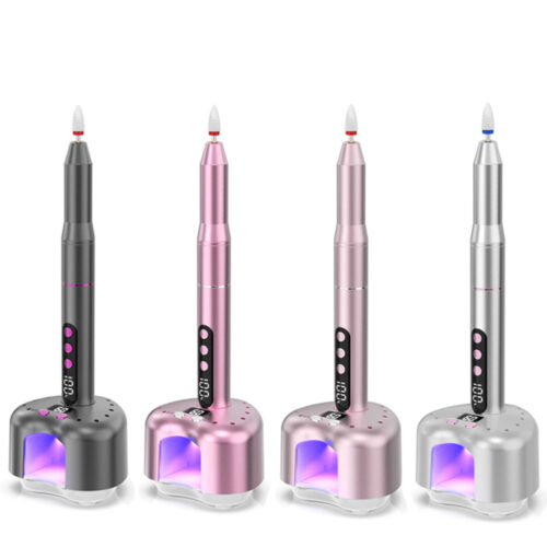 Оптовая продажа 35000 об/мин беспроводной дрели для ногтей с УФ-зарядкой