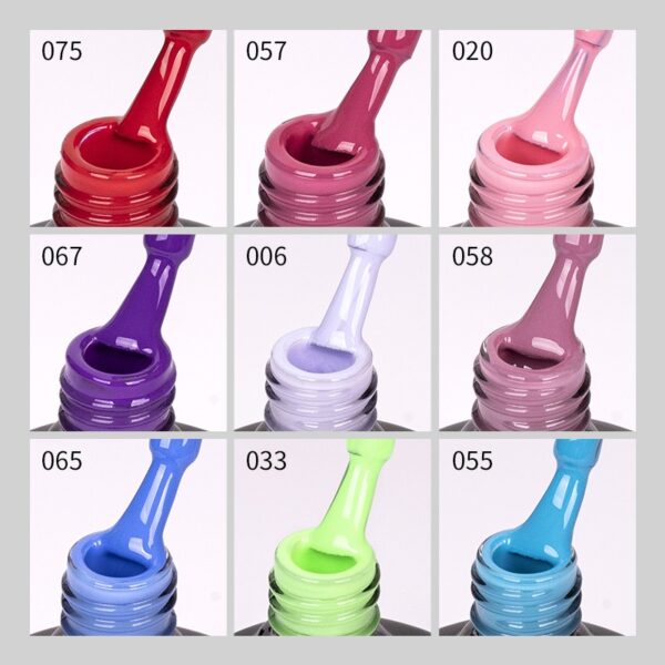Wholesale 80 Colors HEMA-Free Vegan Nail Gel Polish 1kg