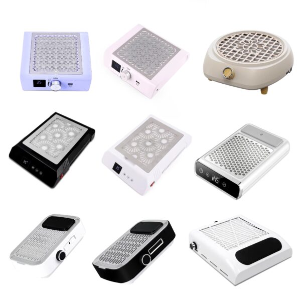 Großhandel 80W wiederaufladbare Nagel Staubsammler starke Absaugung Großhandel 80W wiederaufladbare Nagel Staubsammler starke Absaugung