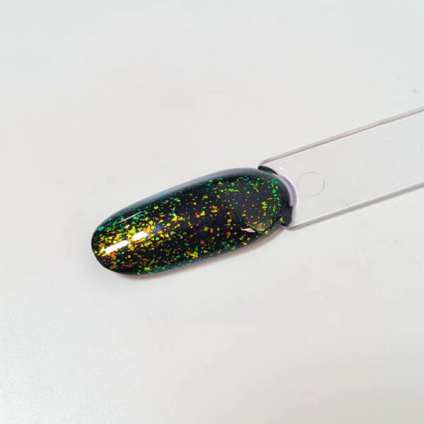 Wholesale Black Chameleon Glitter UV LED Nail Gel Top Coat