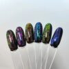 Wholesale Black Chameleon Glitter UV LED Nail Gel Top Coat