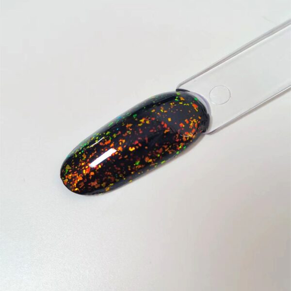 Wholesale Black Chameleon Glitter UV LED Nail Gel Top Coat