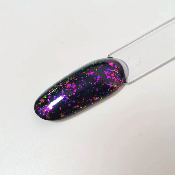 Wholesale Black Chameleon Glitter UV LED Nail Gel Top Coat