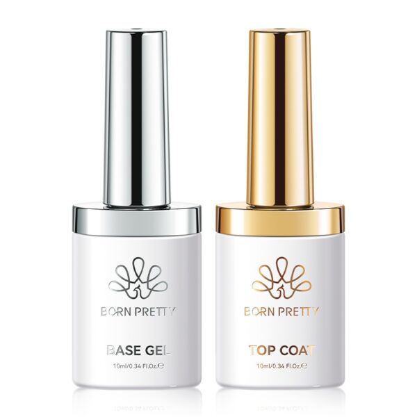 Hurtowy zestaw Born Pretty UV Base Gel i No-Wipe Top Coat Hurtowy zestaw Born Pretty UV Base Gel i No-Wipe Top Coat