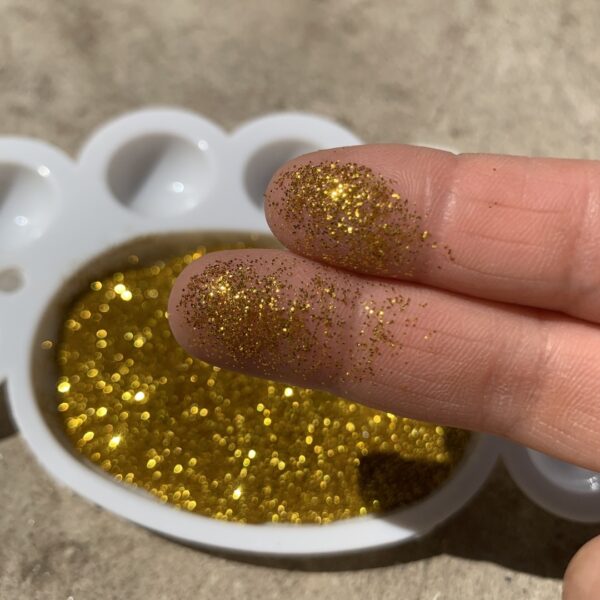 Wholesale Cosmetic-Grade Fine Gold Glitter Powder Nail Art