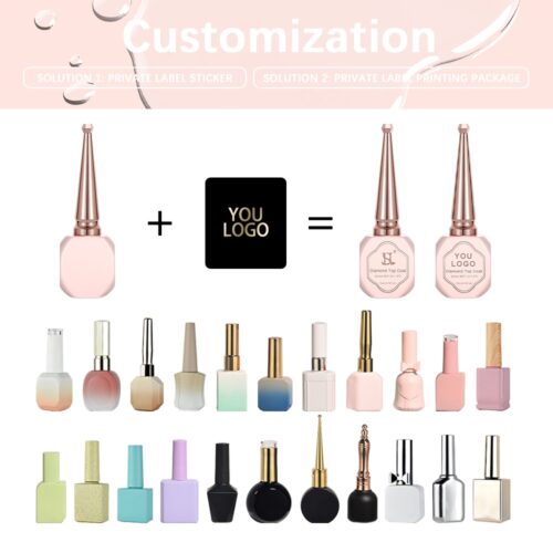 Wholesale Diamond Top Coat No Wipe UVLED Soak Off Gel 15ml