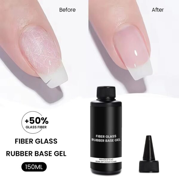 Wholesale Fiberglass Rubber Base Gel Nail Repair Builder