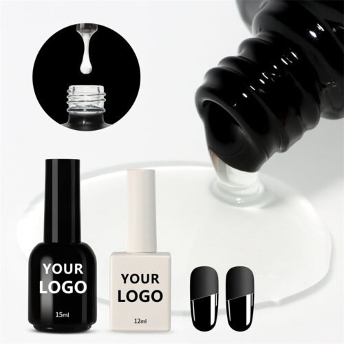 Wholesale HEMA-Free TPO-Free Matte Top Coat UV Nail Art 15ml
