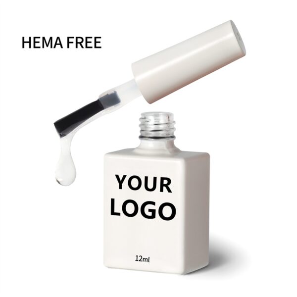 Wholesale HEMA-Free TPO-Free Matte Top Coat UV Nail Art 15ml