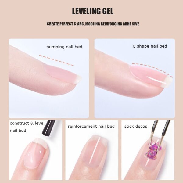 Wholesale Hard Clear Strengthener UV Gel Nail Reinforcement Wholesale Hard Clear Strengthener UV Gel Nail Reinforcement