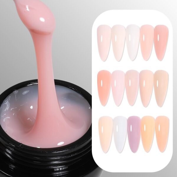 도매 경도 업그레이드 빌더 네일 아트용 UV 젤 20ml