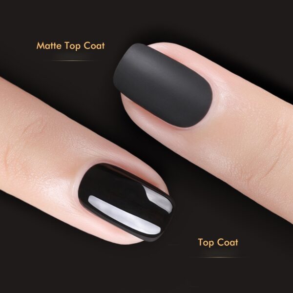 Wholesale Hema-Free Matte Top Coat Gel for Nail Art Finish