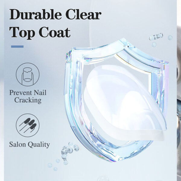 Wholesale Hema-Free Super Top Coat Gel Polish High Shine UV Wholesale Hema-Free Super Top Coat Gel Polish High Shine UV