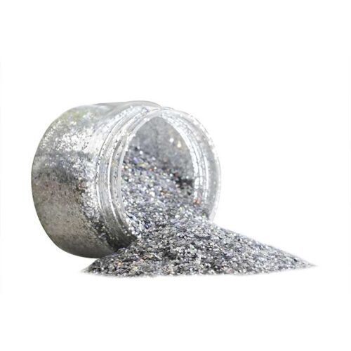 Wholesale High Brightness Laser Silver Glitter Powder Wholesale High Brightness Laser Silver Glitter Powder