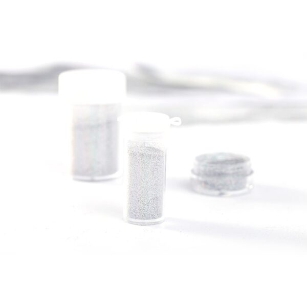 Wholesale High Brightness Laser Silver Glitter Powder