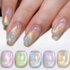 Wholesale Holographic Aurora Rainbow Cat Eye Gel Polish