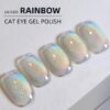 Wholesale Holographic Aurora Rainbow Cat Eye Gel Polish