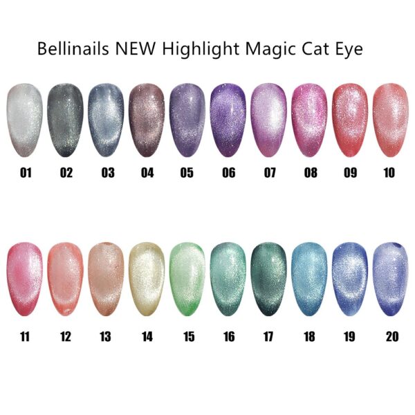 Wholesale Magic Cat Eye UV LED Gel Polish 20 Colors OEM