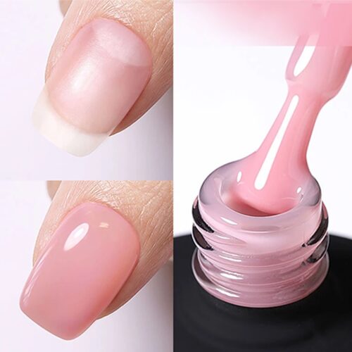 Wholesale Nude Camouflage Rubber Base UV Gel Polish Coat