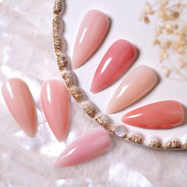 Wholesale Nude Camouflage Rubber Base UV Gel Polish Coat