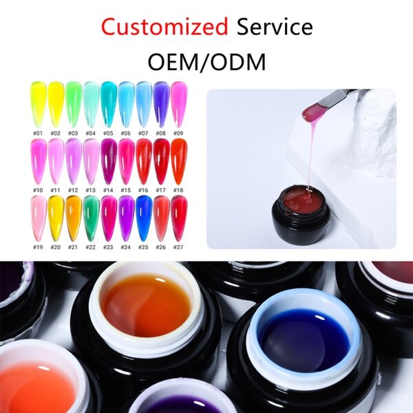 Wholesale Nude Pink Jelly Builder Gel For Nail Extensions Wholesale Nude Pink Jelly Builder Gel For Nail Extensions