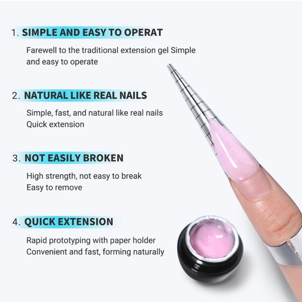 Wholesale Nude Pink Jelly Builder Gel For Nail Extensions Wholesale Nude Pink Jelly Builder Gel For Nail Extensions